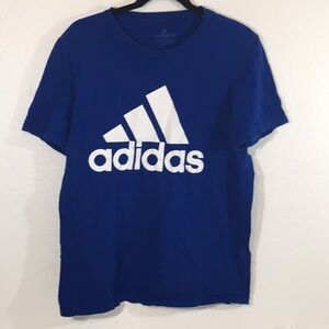 Adidas Amplifier Graphic Tee Blue/White Medium